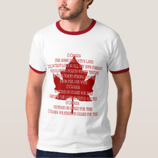 Camiseta de Canadá Anthem Regalos Souvenir Canada 
