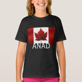 Camiseta de Canadá de niños con bandera y regalo e