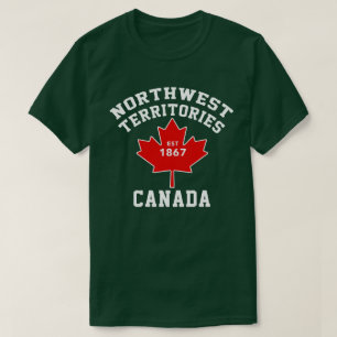 Camiseta de Canadá Est.1870 de la bandera de los