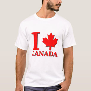 Camiseta de Canadá Hoja de Arce Orgullo Canadiense