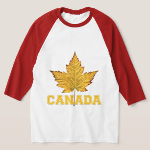 Camiseta de Canadá para mujeres Camisas de recuerd