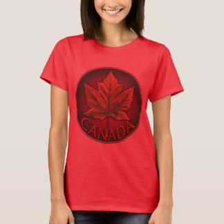 Camiseta de Canadá para mujeres Camiseta de recuer