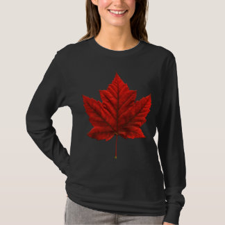 Camiseta de Canadá para mujeres Recuerdo Camiseta 