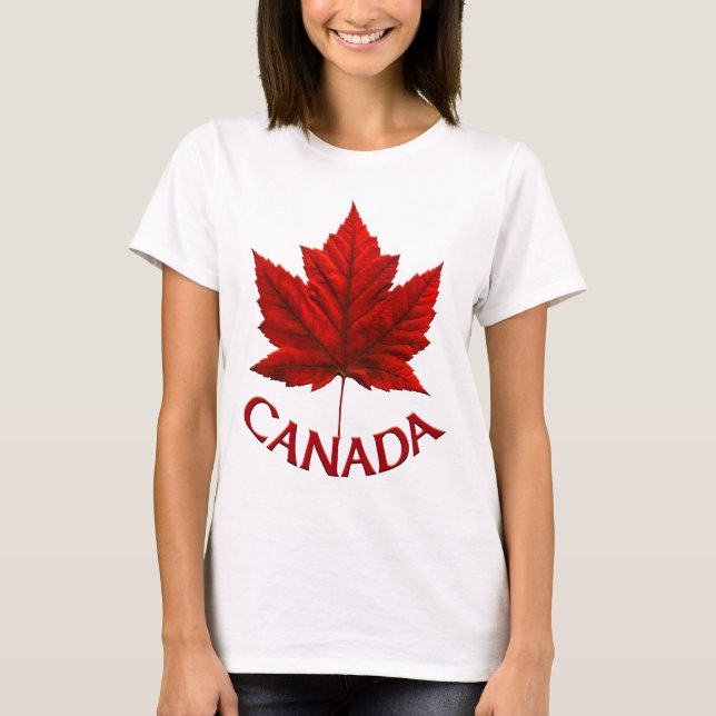 Camiseta de Canadá personalizada Top of Women's Ca (Anverso)