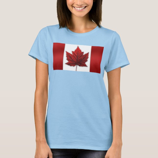 Camiseta de Canadá personalizada Top of Women's Ca (Anverso)