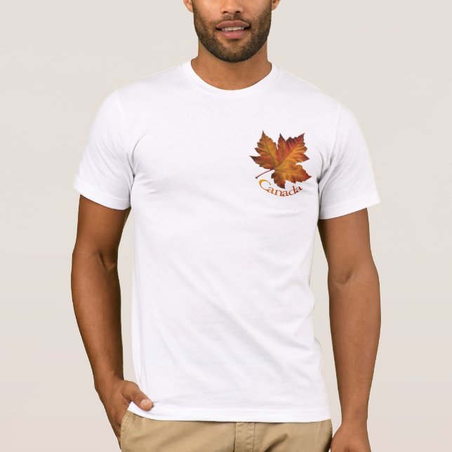 Camiseta de Canadá preparada con una camiseta de r (Anverso)