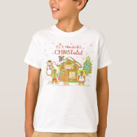 Camiseta de Candyland del pan de jengibre -