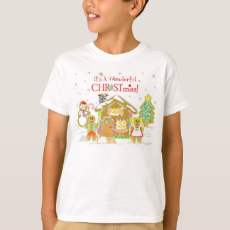 Camiseta de Candyland del pan de jengibre -