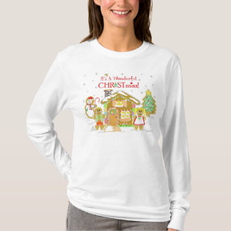 Camiseta de Candyland del pan de jengibre -