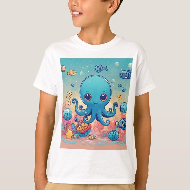 Camiseta de cangrejo. (Anverso)