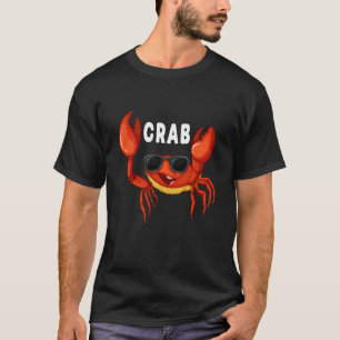 Camiseta de cangrejo para niños o niñas Regalo de 