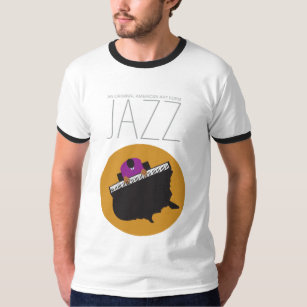 Camiseta de cantante básica de AmeriJazz