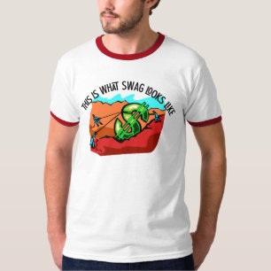 Camiseta de cantante básica para hombres de swag