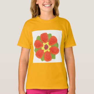Camiseta de cantante de cantante Dotty Flower Girl