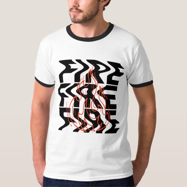 Camiseta de cantante de "mente libre" de ilusión ó (Anverso)
