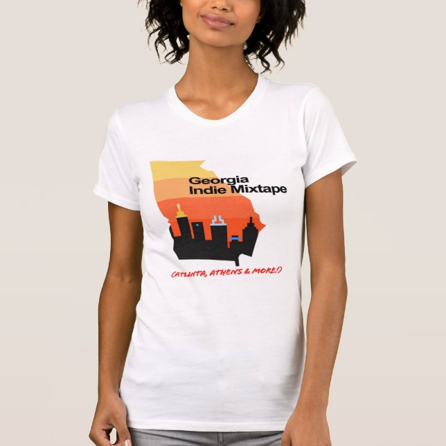 camiseta de cantante de mixtape Ringer de Georgia  (Anverso)