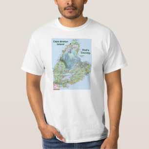 Camiseta de Cape Breton Island Gods Country