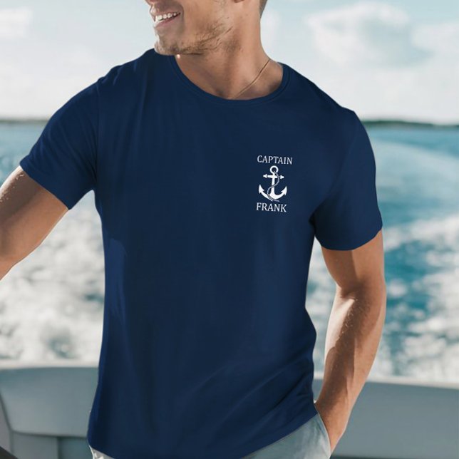 Camiseta de Capitán Personalizada, Camiseta de Anc (Subido por el creador)