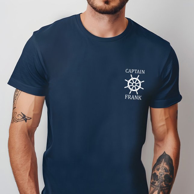 Camiseta de Capitán Personalizada con Rueda de Bar (Subido por el creador)