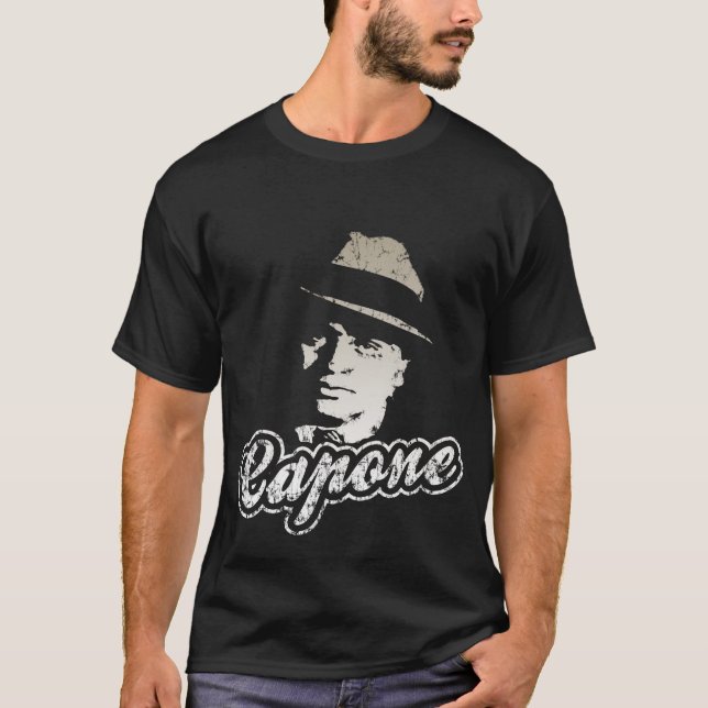 Camiseta de Capone del estilo de Chicago (Anverso)