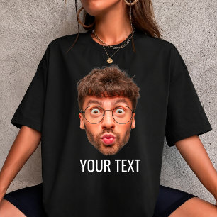 Camiseta de Cara Personalizada Camiseta con Foto