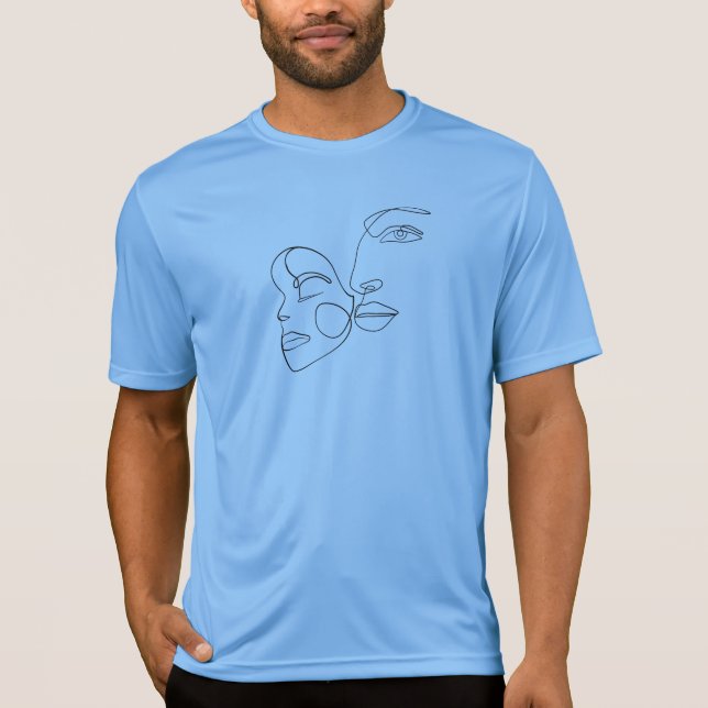 Camiseta de caras (Anverso)