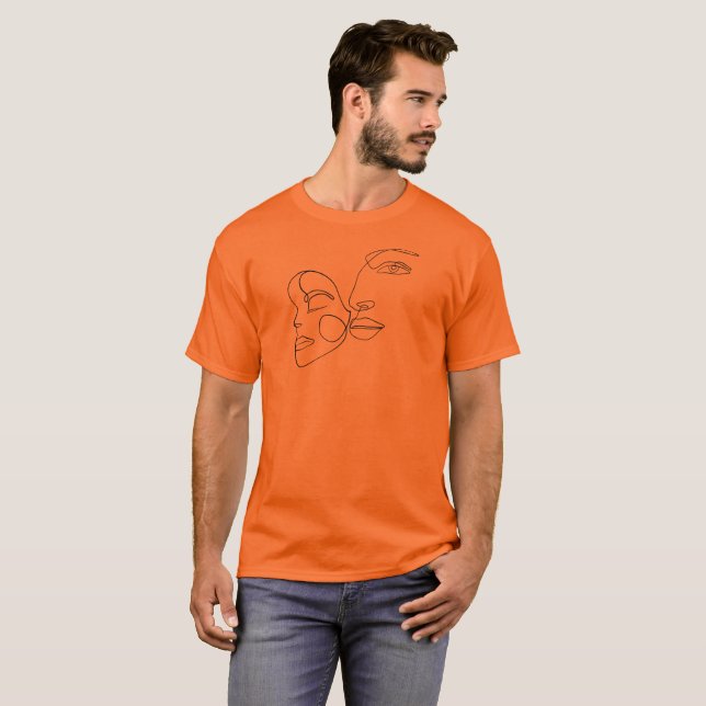 Camiseta de caras (Anverso completo)