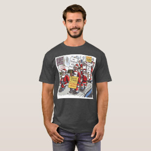 Camiseta de carbón de Santa Strike
