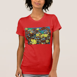Camiseta de carnación (roja) con efecto soñador