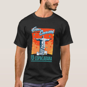 Camiseta de Carnaval a Copacabana Celebración de Viaje a Rí