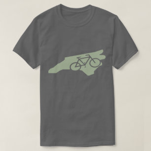 Camiseta de Carolina del Norte de la bicicleta