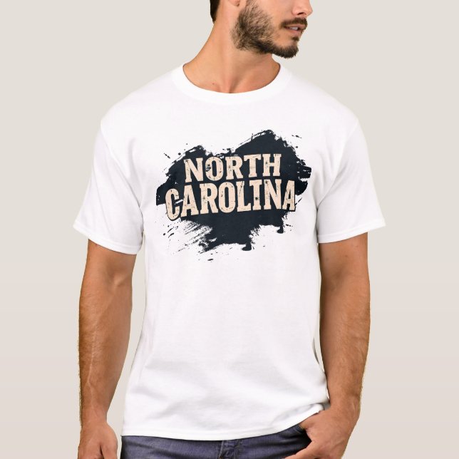camiseta de Carolina del Norte V04 (Anverso)