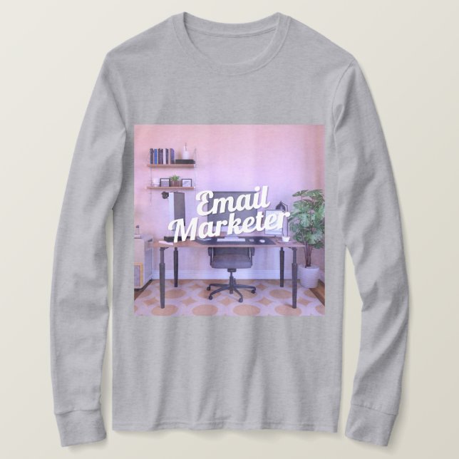 Camiseta de carrera profesional del mediador de co (Anverso del diseño)