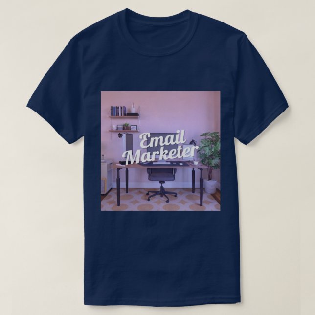 Camiseta de carrera profesional del mediador de co (Diseño del anverso)