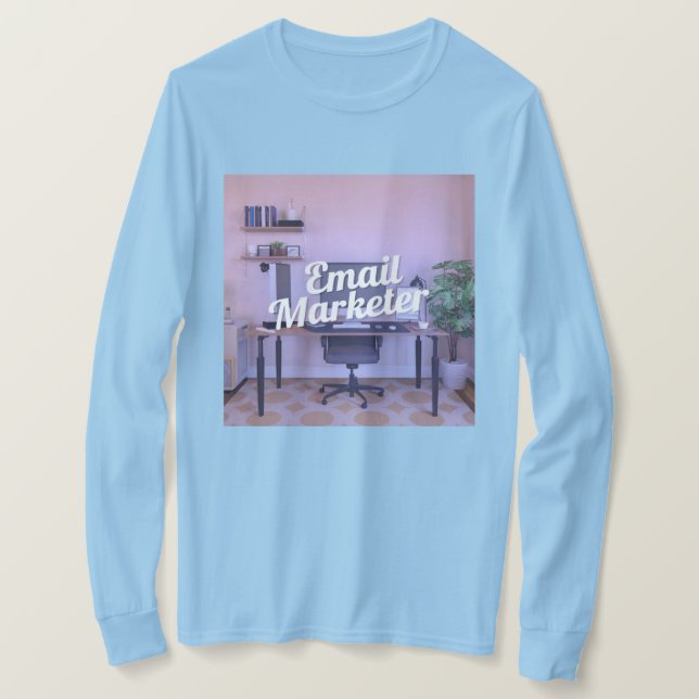 Camiseta de carrera profesional del mediador de co (Anverso del diseño)