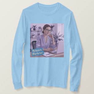 Camiseta de carrera profesional del medidor de red