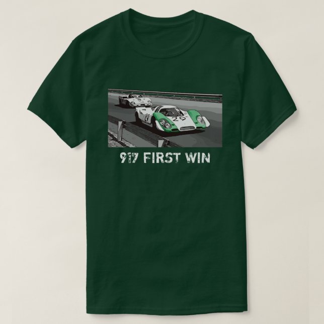 Camiseta de CARRERAS de 1969 a dos lados (Diseño del anverso)