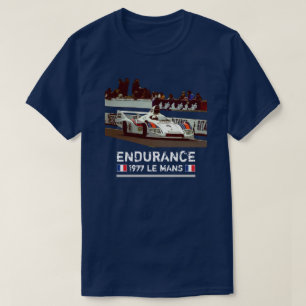 Camiseta de Carreras de 2 BANDAS de 1977
