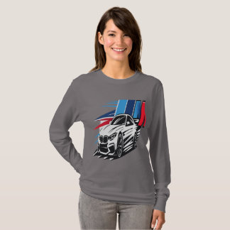 Camiseta de carreras de autos deportivos
