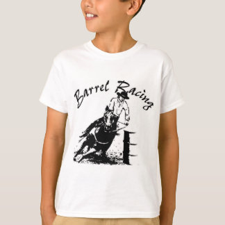 Camiseta de Carreras de barril para niños