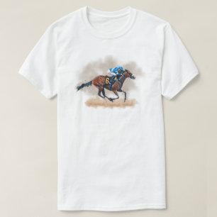 Camiseta de Carreras de caballo