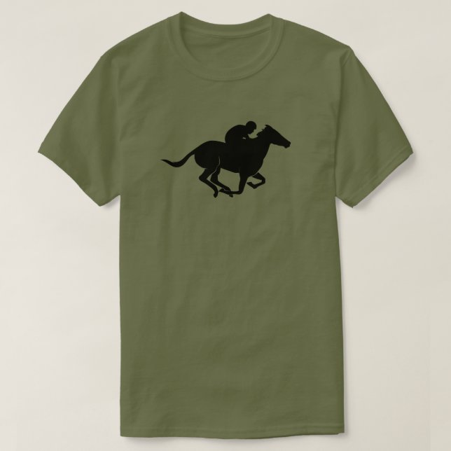 Camiseta de Carreras de caballo (Diseño del anverso)