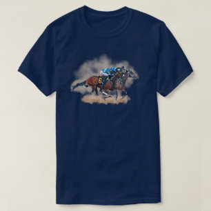 Camiseta de Carreras de caballo