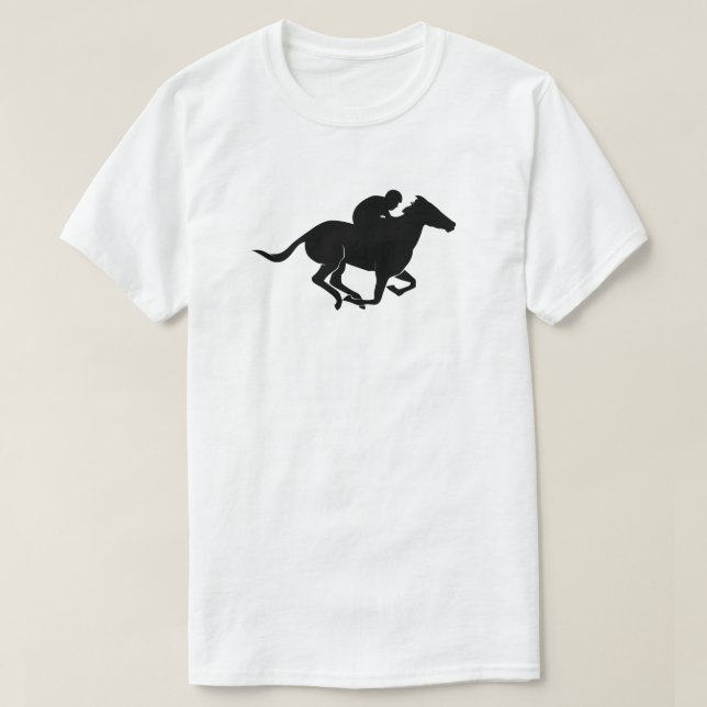 Camiseta de Carreras de caballo (Diseño del anverso)