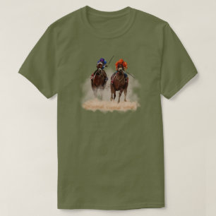 Camiseta de Carreras de caballo