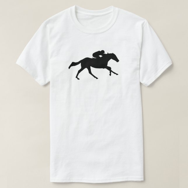 Camiseta de carreras de caballos (Diseño del anverso)
