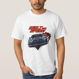 Camiseta de carreras de coches deportivos para hom