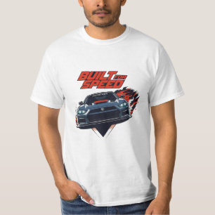 Camiseta de carreras de coches deportivos para hom