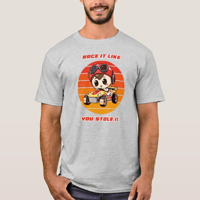 Camiseta de Carreras de coches RC (Anverso)
