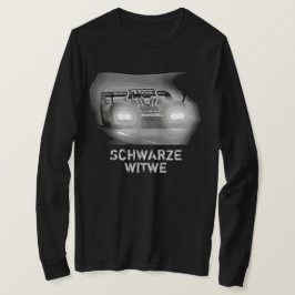 Camiseta de Carreras de viuda negra de 1976